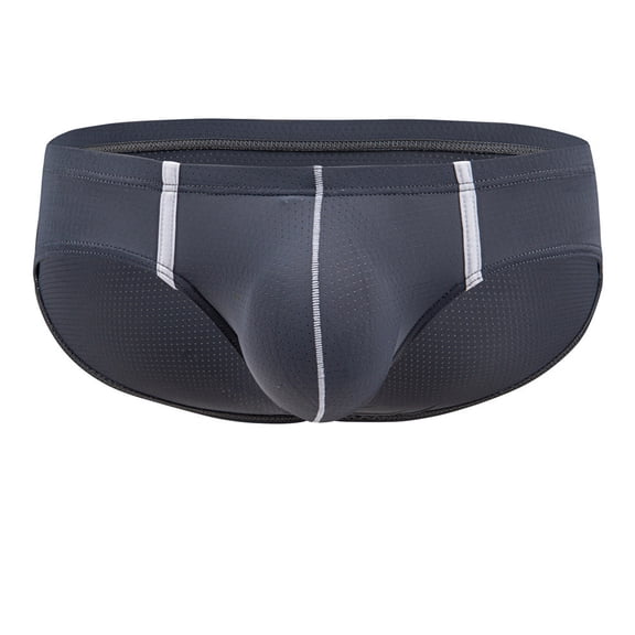 Nmnitkp Men's Underwear Comfortable and Breathable Briefs No Fly Covered Waistband Silky Touch Underpants Wear-Resistant and Elastic Mens Underwear