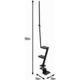 thumbnail image 1 of QinaQin 2-Step Heavy-Duty Boat Trailer Steps with Handle, Silver, 1 of 8