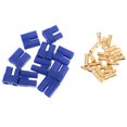 thumbnail image 2 of Milaget 5 Pairs EC3 Male Female Banana Connector Plug Socket for RC Airplane Battery, 2 of 9