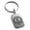 Silver, variant on Stainless Steel Majesty Thor's Hammer Mjolnir Viking Engraved Small Rectangle Dog Tag Charm Keychain Keyring