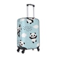 thumbnail image 3 of Kll Cute Panda Bear Luggage Cover Suitcase Cover Suitcase Protector (Luggage not included)-Large, 3 of 8
