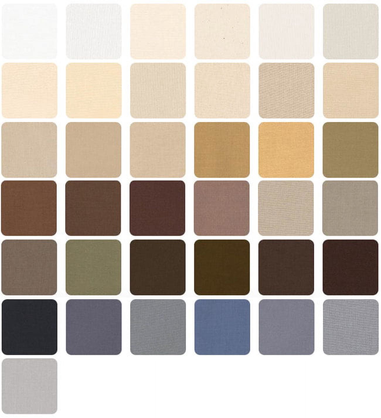 Robert Kaufman Kona Cotton Solids Neutrals Roll Up 2.5" Precut Fabric Quilting Strips RU-233-41
