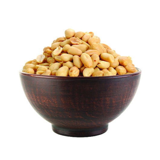 Azar Unsalted Dry Roast Peanut, 2 Pound Bag - 3 Per Case
