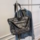 thumbnail image 3 of Bolso De Hombro Bolso Bolso bandolera informal para mujer, bolso de hombro acolchado de algodón de invierno (gris), 3 of 6