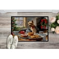 thumbnail image 2 of Carolines Treasures DAC3885JMAT 24 x 36 in.  Silky Terrier Christmas Cookies Doormat, 2 of 5