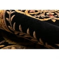 thumbnail image 4 of Momeni Harmony India Hand Tufted Wool Transitional Black Area Rug 5' X 8', 4 of 6