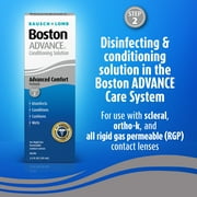 محلول ومنظف العدسات اللاصقة Boston ADVANCE للعدسات الصلبة النفاذة للغاز، 3.5 أونصة