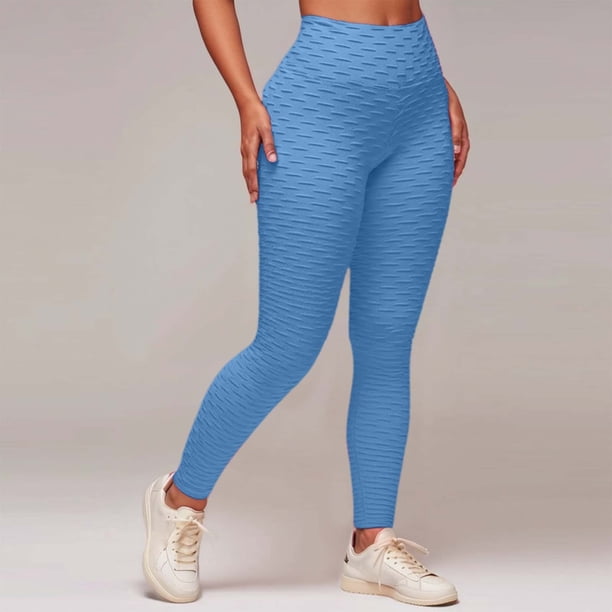 MKLEKYY Pantalones de yoga para mujer, mallas deportivas de cintura alta, pantalones largos de entrenamiento para fitness y ocio