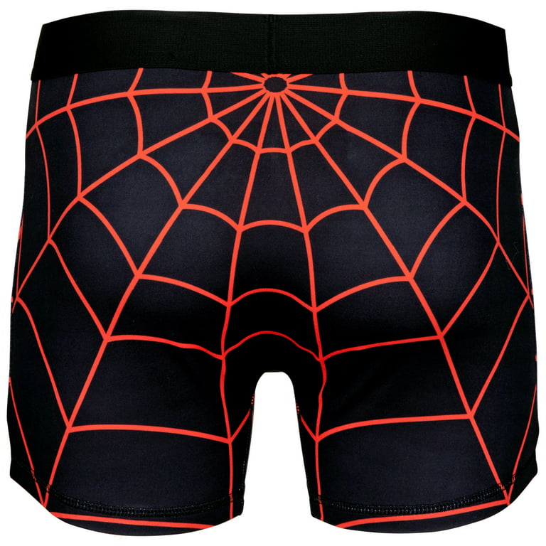  Handcraft Spiderman Miles Morales 4-Pack Athletic Boxer Briefs  Spandex Underwear 6 Assorted: Clothing, Shoes & Jewelry