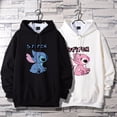 thumbnail image 4 of Sudadera con capucha de Disney para mujer, suéter holgado con capucha de Stitch, otoño e invierno, 2023, 4 of 5