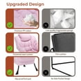 thumbnail image 3 of Pirecart Lazy Chair, Large Size Comfy Lounge Chair with Side Pocket, Steel Frame, 330lb, for Bedroom, Living Room, Dorm, Pink, 3 of 9