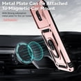thumbnail image 4 of Estuche GANGXUN para Motorola Moto G Power 2021, soporte giratorio 360°, estilo mecánico y magnético, 4 of 5