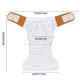 thumbnail image 6 of Adult Cloth Diaper, Waterproof Washable Reusable Adult Elderly Cloth Diapers, Adult Swim Diapers Pocket Nappies Adult Nappies (One size fits all (fits 1'5 to 3'8 waist)), 6 of 9