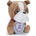 thumbnail image 3 of Posh Paws Swizzles Love Hearts 18cm Bruce The Bulldog 'TOP DAD', 3 of 3