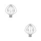 thumbnail image 2 of Injueey Stainless Whisk Stirring Durable Easy To Electric Whisk Clean Hand Mixer Hand Whisk For Made Of Electric Whisk 2Conjunto, 2 of 6