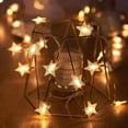 thumbnail image 4 of String Lights Indoor,20Ft 40LEDs Hanging Fairy Lights Battery Operated Waterproof Christmas Lights Outdoor for Tent Bedroom Patio Party Star+Crystal Ball, 4 of 5