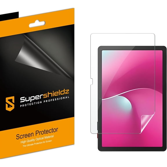 (3 Pack) Supershieldz Designed for T-Mobile Revvl Tab 2 (10.1 inch) Screen Protector, High Definition Clear Shield (PET)