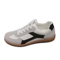thumbnail image 2 of NexTorq Women Sneakers, Arch Support Shoes for Women, Women's Slip On Shoes, Women's Retro Sneakers Vintage Casual Shoes Trendy Non-Slip Cushion for Streetwear & Daily Outfits, Black, 7.5, 2 of 7