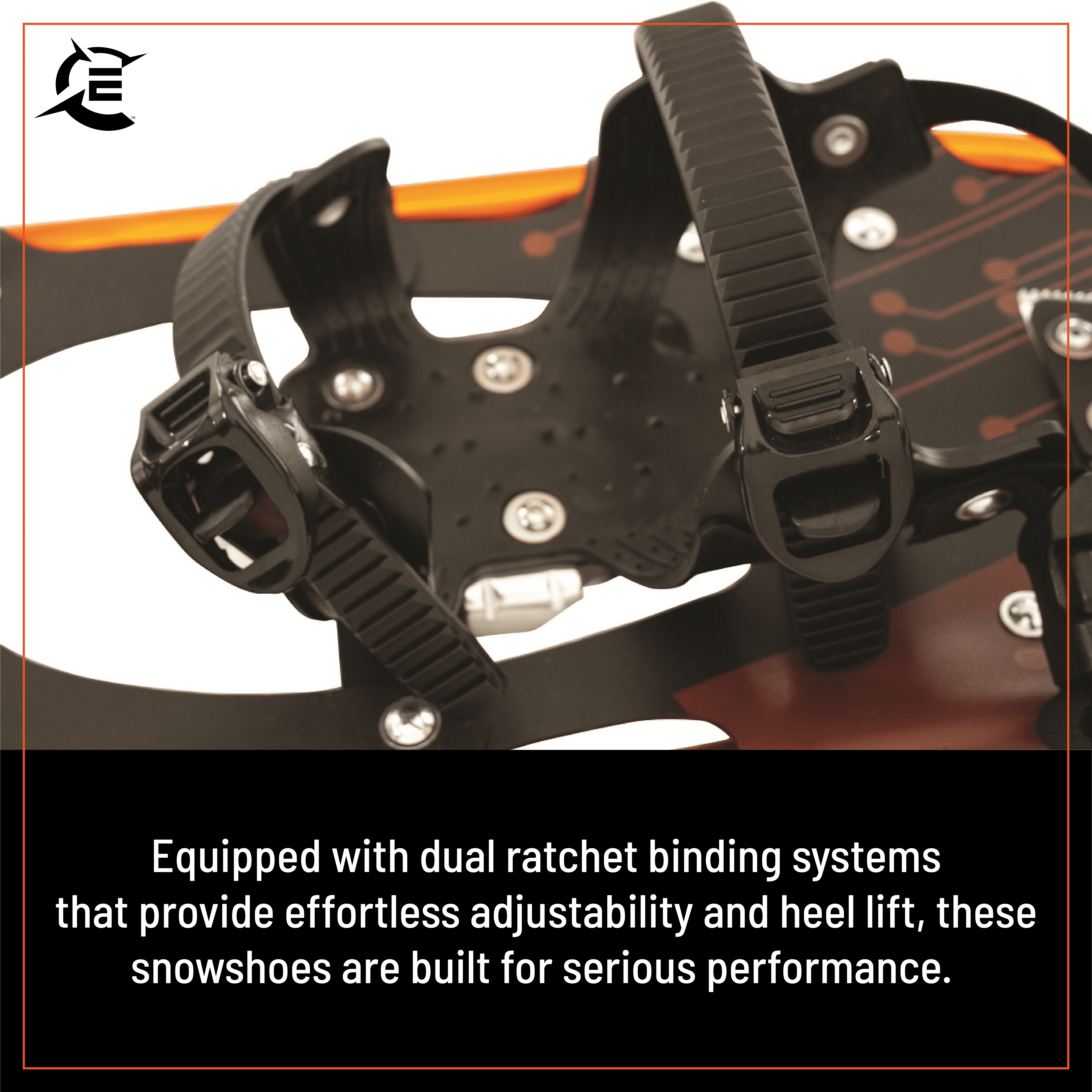 Explorer Plus Lightweight Aluminum Frame Kids Snowshoes, Size 14 with Ratchet Bindings