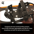 thumbnail image 3 of Expedition Outdoors Explorer Plus Aluminum Frame Snowshoe Kit - Size 30, Ratchet Bindings, 3 of 9