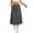 3# Dark Gray, variant on Summer Skirts for Women Elastic Waist Cargo Skort Casual Hiking Travel Golf Skirts Drawstring Knee Length Mini Skort Army Green L