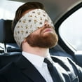 thumbnail image 5 of Yiaed Bees And Flowers Print Sleep Mask Blackout - Soft Eye Cover for Sleeping with Adjustable Veclro Breathable Eye Blindfold for Night Nap Travel, 5 of 7