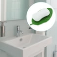 thumbnail image 2 of Unique Bargains 1 Pc Soap Dish Leaf Soap Holder for Bathroom Green, 2 of 6