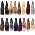 thumbnail image 5 of New Heat Resistant Synthetic Fiber Brushable Easy to braid Hair Extensions Chemical Fibre Hair Bundle Crochet Hair Wigs 8, 5 of 8