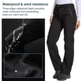thumbnail image 2 of Pantalones impermeables Jessie Kidden 801F para mujer negros talla 6, 2 of 7