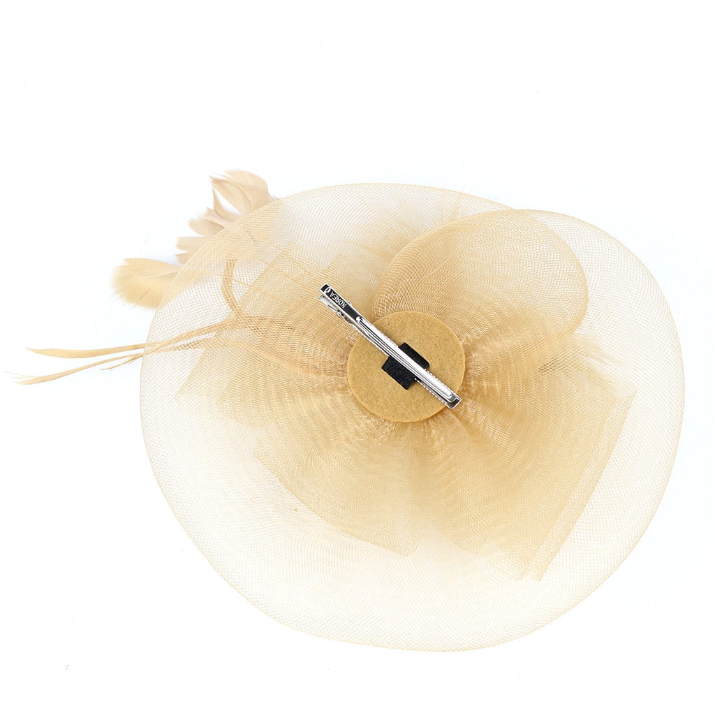 Beige Headband for Women Fascinator Women display picture 1