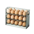 thumbnail image 2 of Contenedor de almacenamiento de huevos de 3 capas, caja de almacenamiento Verde, 2 of 4