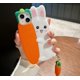 thumbnail image 3 of Las Cajas Del Teléfono Se Aplican Al Iphone 14,Caja Linda Del Teléfono De La Zanahoria Del Conejito De La Historieta Con El Caso Del Conejo 3d Del Lápiz óptico De La Zanahoria Para, 3 of 3