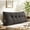 Black-23.62*15.75in, variant on Triangular wedge headboard cushion featuring a side pocket design—perfect for college dorms, beds, sofas, or daybeds. It serves as both a comfortable backrest for reading and a stylish accessory to e