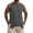 Gray, variant on Dolkfu Polyester Mens Tank Tops Summer Athletic Crew Neck Sleeveless Gray Refined Pull-on Solid Modern Athletic Tank Tops Gray,Xxs