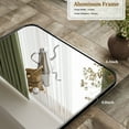 thumbnail image 5 of BEAUTYPEAK 26"x38" Wall Mirror Rounded Corners Hanging Vanity Mirror Black, 5 of 8