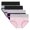 Pink, variant on Gpaecead Women's Period Underwear, High Waisted Cotton Panties LeakProof Menstrual Comfortable Underwear 4pc L Light Blue