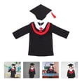 thumbnail image 4 of SHISUYAN 1 Pce Écharpe de Collation des Grades pour Préscolaire Ensemble Robe de Collation des Grades Écharpe et Franges Rouge, 4 of 9