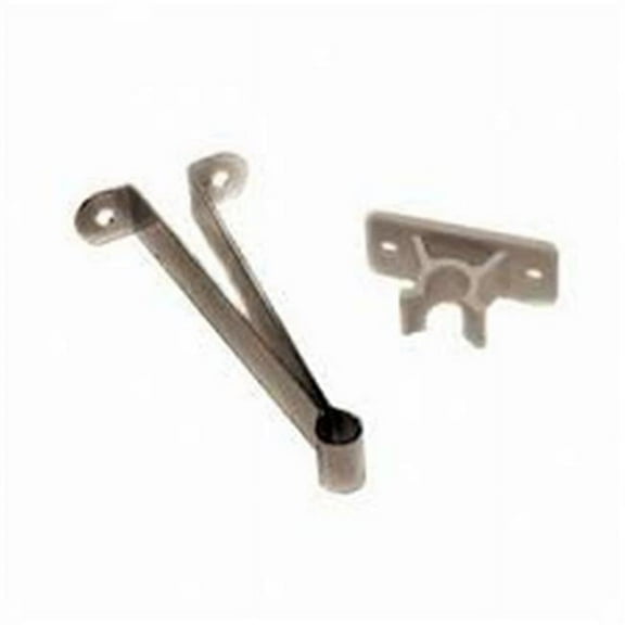 3 in. Entry Door Holder - Metal & Plastic Clip