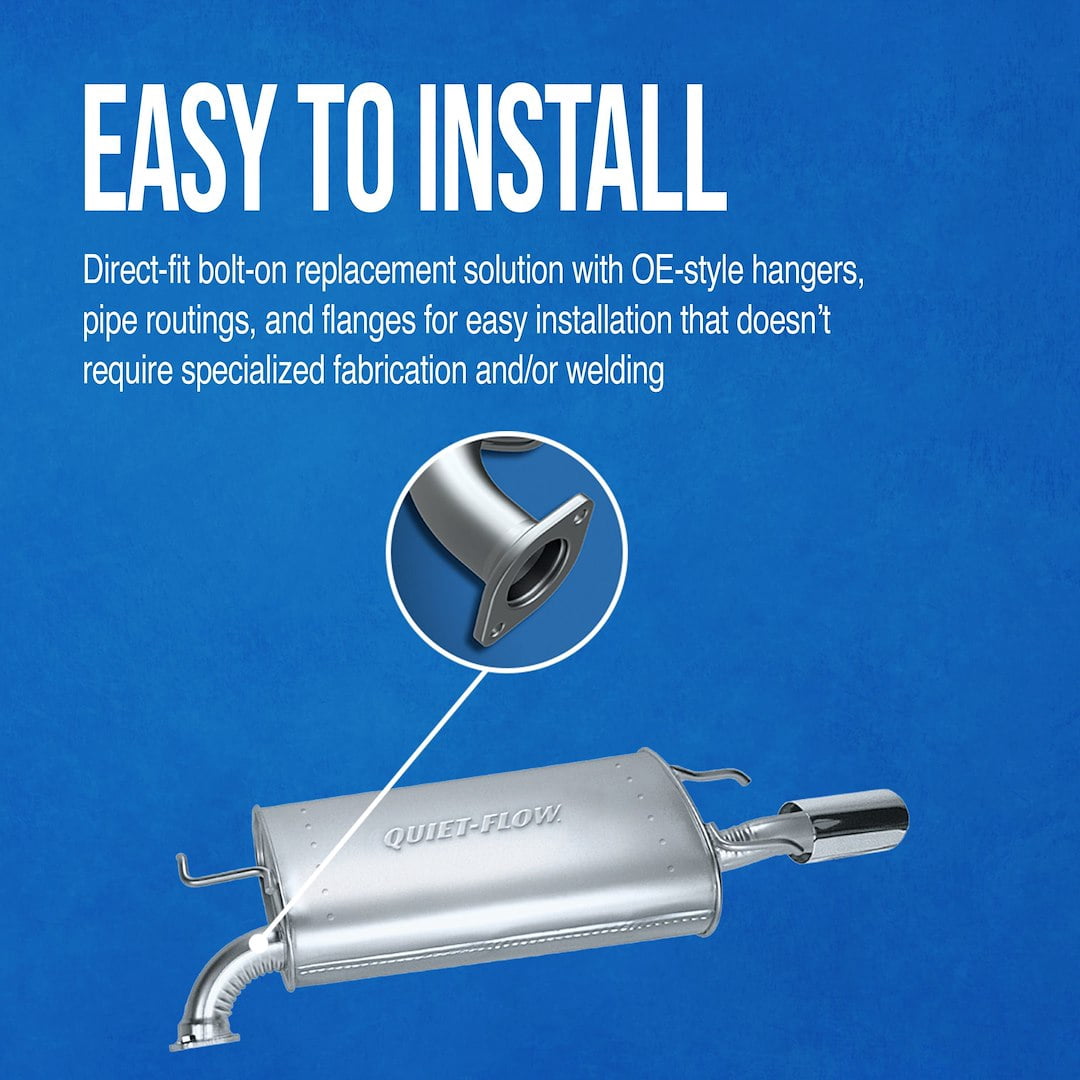 Walker Exhaust 21241 Quiet-Flow® SS EXHAUST OEM