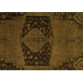 thumbnail image 1 of Ahgly Company Indoor Rectangle Abstract Orange Modern Area Rugs, 3' x 5', 1 of 4