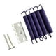 thumbnail image 3 of Resortes de puente de trémolo para guitarra eléctrica de servicio pesado, reemplazo directo, garra y gancho de resortes de puente de trémolo, para Violeta Hugo Resortes de puente de trémolo, 3 of 10
