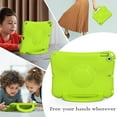 thumbnail image 4 of SaniMore for iPad 10.2 inch 9th/8th/7th Generation (2021/2020/2019) Case, Shockproof Full-Body Handle Stand Tablet Protective Kids-friendly Lightweight Cover, Green, 4 of 6