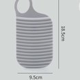 thumbnail image 3 of Washboard 18.5X9.5CM Creative Travel Mini Washboard for Home Dormitory Washboard Cleaning Tools Ref: 1832, 3 of 4