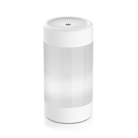 

1111Fourone Mini Humidifier 300ml RGB Light Mist Diffuser Timing Portable Decoration Air Humidifying Bottle