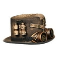 thumbnail image 1 of Sombrero de copa Steampunk Sunnimix Con Gafas de Engranaje 60cm-61cm, 1 of 8