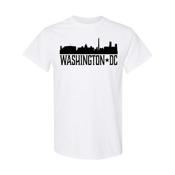 Inktastic Washington Dc City Skyline T-Shirt