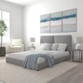 thumbnail image 1 of Upholstered Pillow Queen Platform Bed Garden Furniture Sets Nature Gray Bunk Bed for Children Beds & Furnitures Daybed Bedframe My Lux Decor Round, 1 of 7