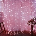 thumbnail image 2 of Halloween Decorations Clearance Sale  Curtain Lights Creative Party Wedding Curtain Lights USB String Light With Remote Control(buy 2 get 1 free), 2 of 3