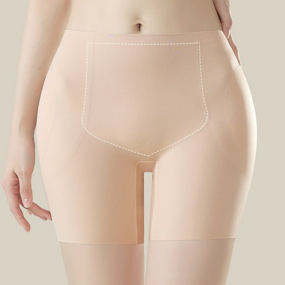 Kelon Women's Panties On Sale Woman Blending Panties Ladies' Solid Color Flat Angle Buttock Lifting Artifact Buttock Latex Pad Buttock Shaping