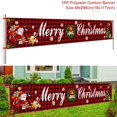thumbnail image 1 of Cartel navideño para exteriores, decoración navideña para el hogar, Feliz Año Nuevo, 2023, 2024, 1 of 4